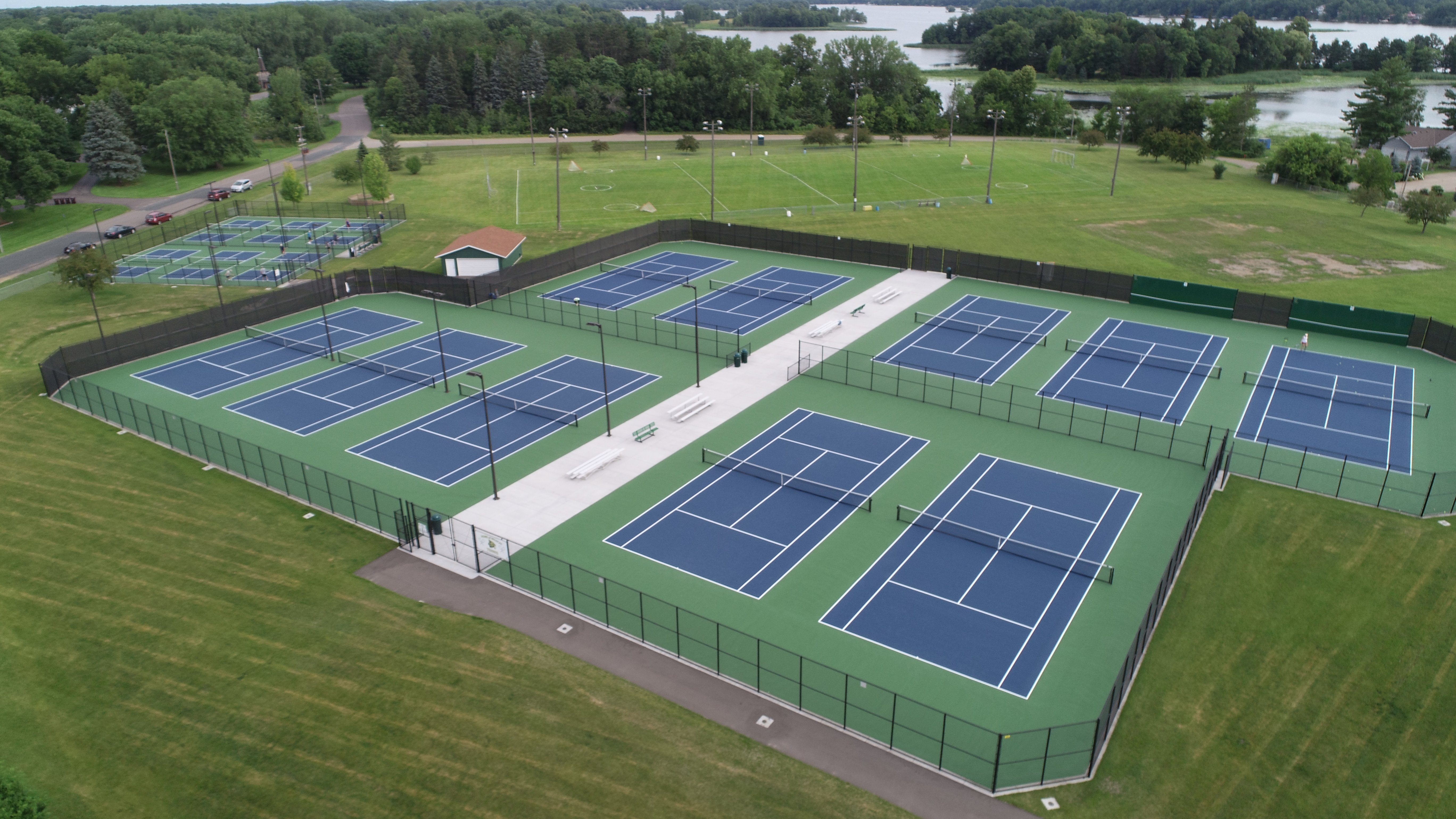 Chisago Lakes Tennis Courts - 2